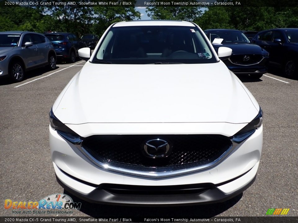 2020 Mazda CX-5 Grand Touring AWD Snowflake White Pearl / Black Photo #4