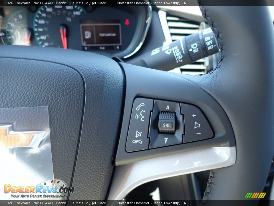 2020 Chevrolet Trax LT AWD Pacific Blue Metallic / Jet Black Photo #19