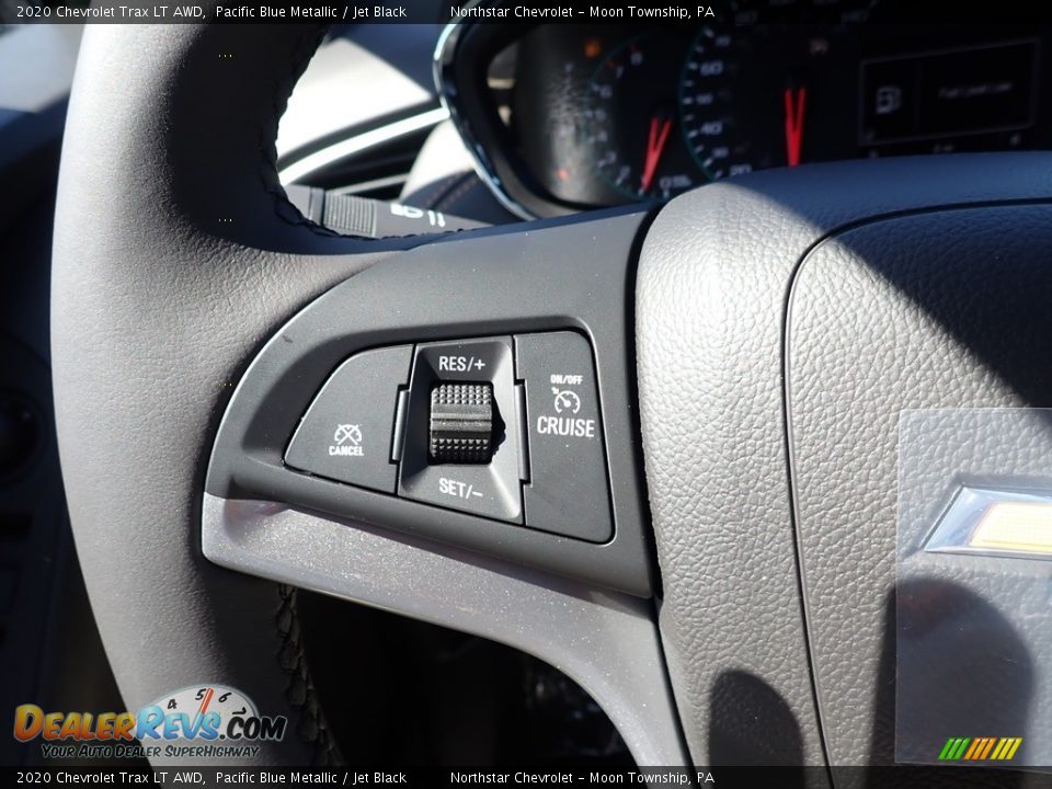 2020 Chevrolet Trax LT AWD Pacific Blue Metallic / Jet Black Photo #20