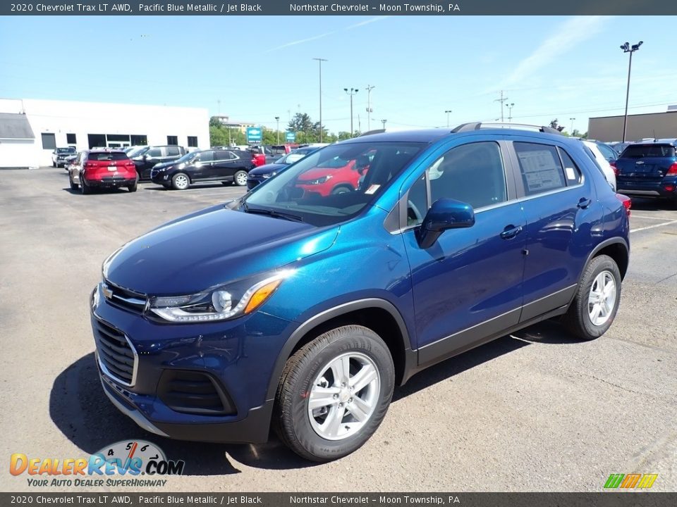 2020 Chevrolet Trax LT AWD Pacific Blue Metallic / Jet Black Photo #1