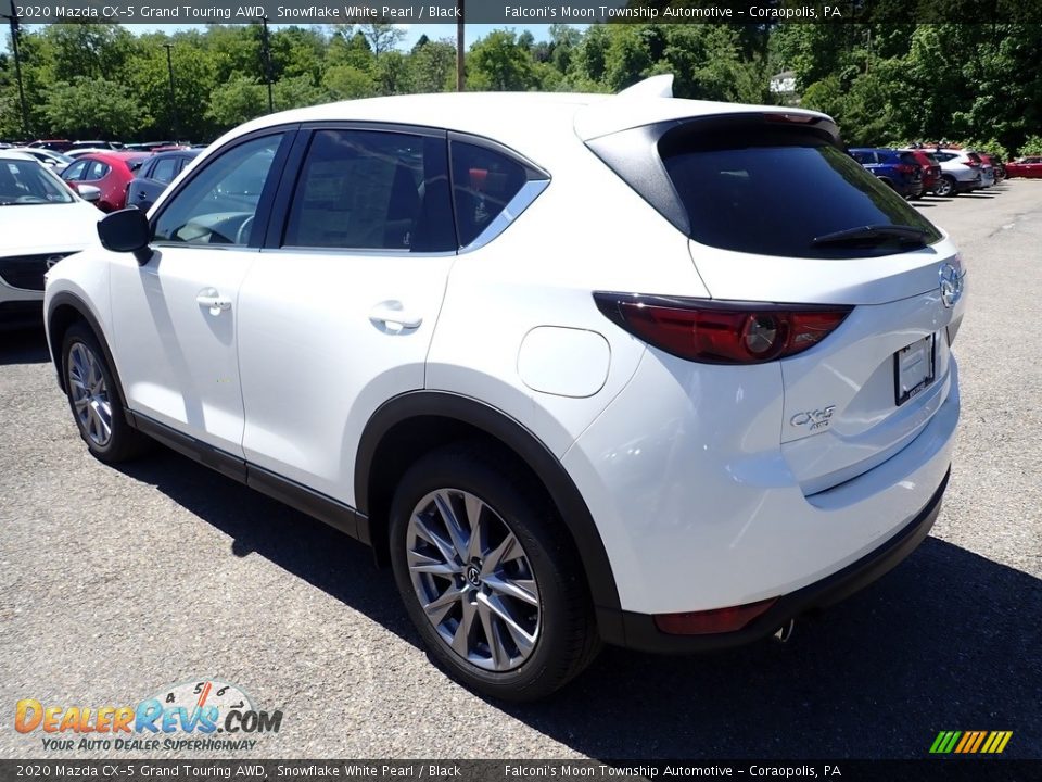 2020 Mazda CX-5 Grand Touring AWD Snowflake White Pearl / Black Photo #6