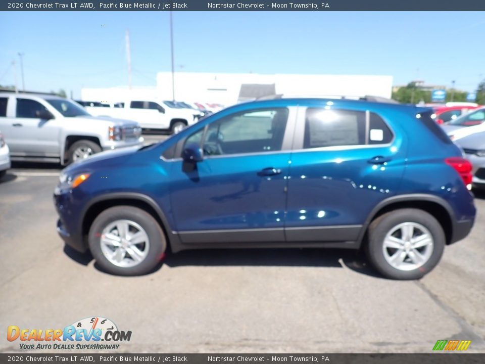 2020 Chevrolet Trax LT AWD Pacific Blue Metallic / Jet Black Photo #2