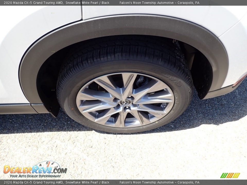 2020 Mazda CX-5 Grand Touring AWD Snowflake White Pearl / Black Photo #7
