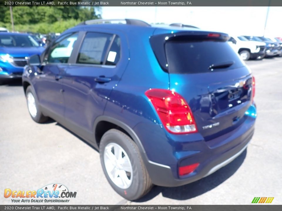 2020 Chevrolet Trax LT AWD Pacific Blue Metallic / Jet Black Photo #3