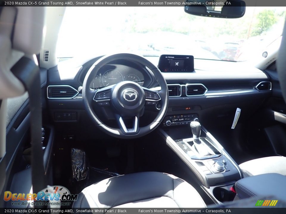 2020 Mazda CX-5 Grand Touring AWD Snowflake White Pearl / Black Photo #9