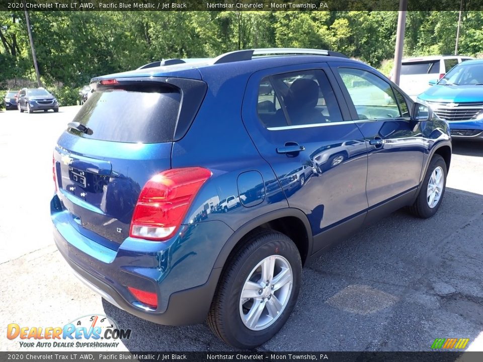 2020 Chevrolet Trax LT AWD Pacific Blue Metallic / Jet Black Photo #5