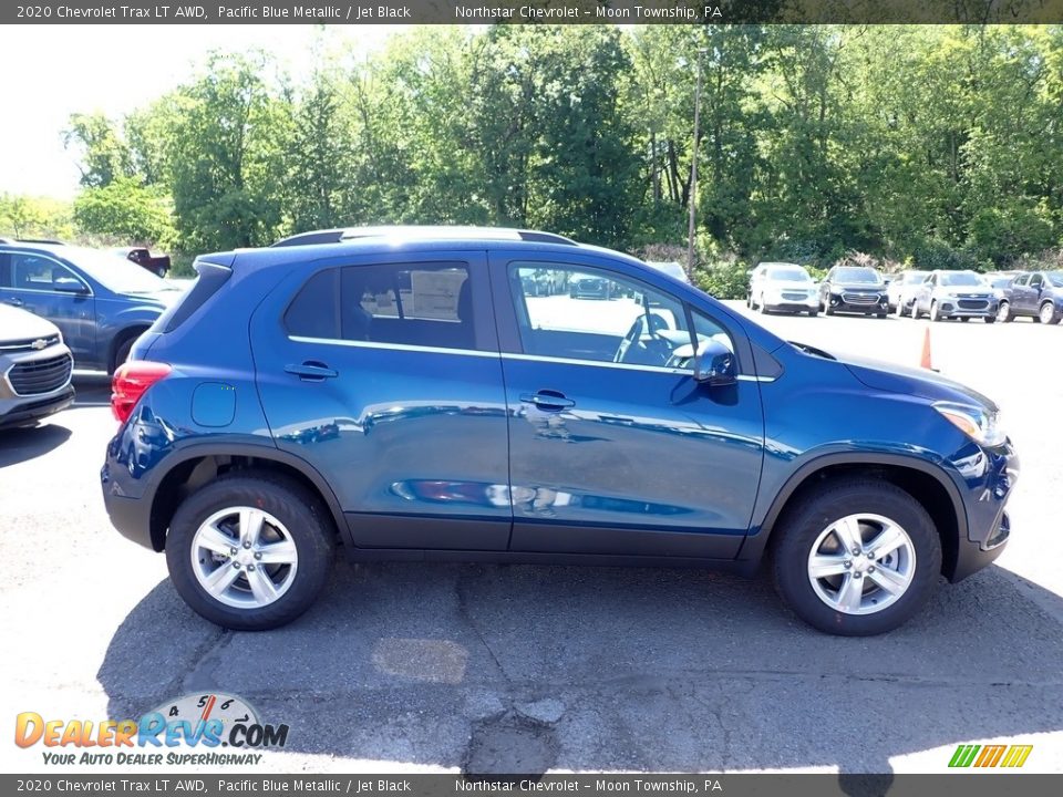2020 Chevrolet Trax LT AWD Pacific Blue Metallic / Jet Black Photo #6