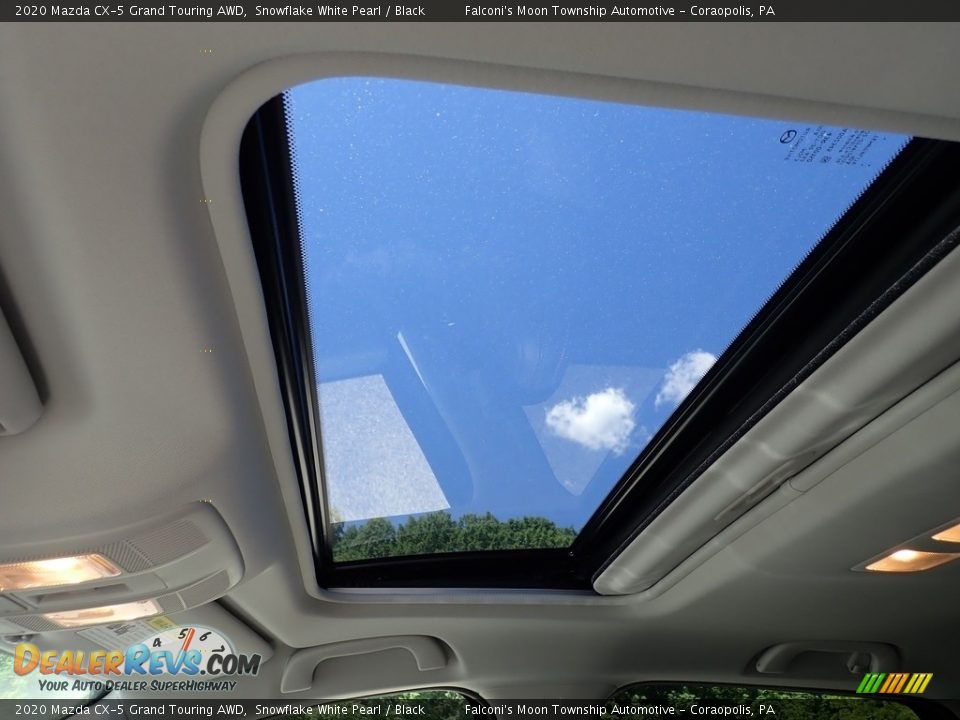 2020 Mazda CX-5 Grand Touring AWD Snowflake White Pearl / Black Photo #13