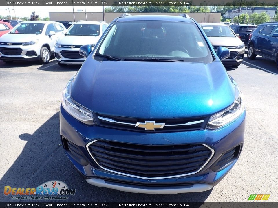 2020 Chevrolet Trax LT AWD Pacific Blue Metallic / Jet Black Photo #8
