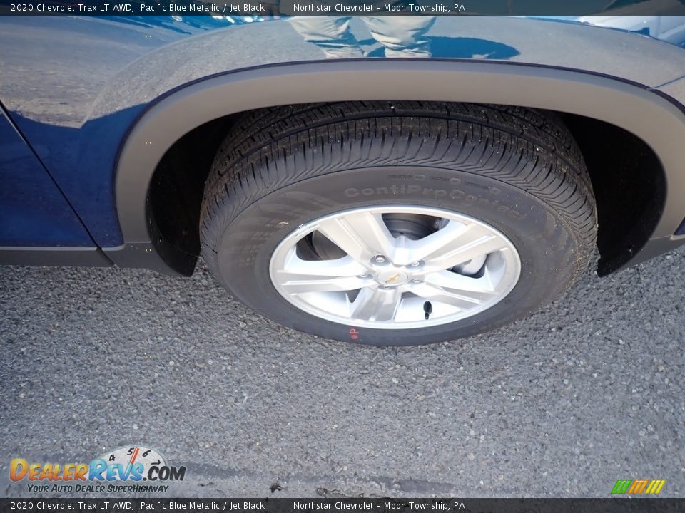 2020 Chevrolet Trax LT AWD Pacific Blue Metallic / Jet Black Photo #9