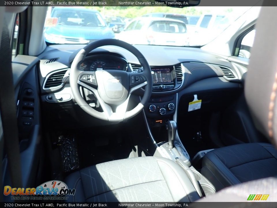 2020 Chevrolet Trax LT AWD Pacific Blue Metallic / Jet Black Photo #12