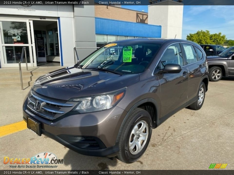 2013 Honda CR-V LX AWD Urban Titanium Metallic / Black Photo #1