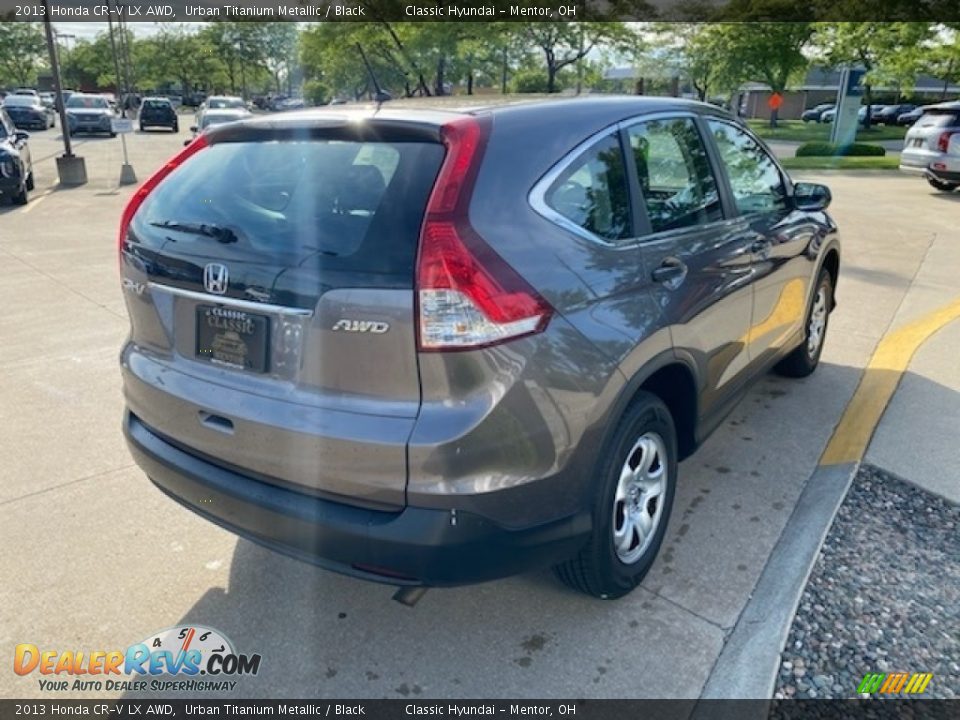 2013 Honda CR-V LX AWD Urban Titanium Metallic / Black Photo #2