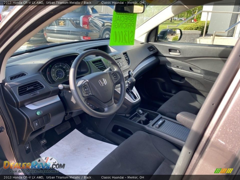 2013 Honda CR-V LX AWD Urban Titanium Metallic / Black Photo #3