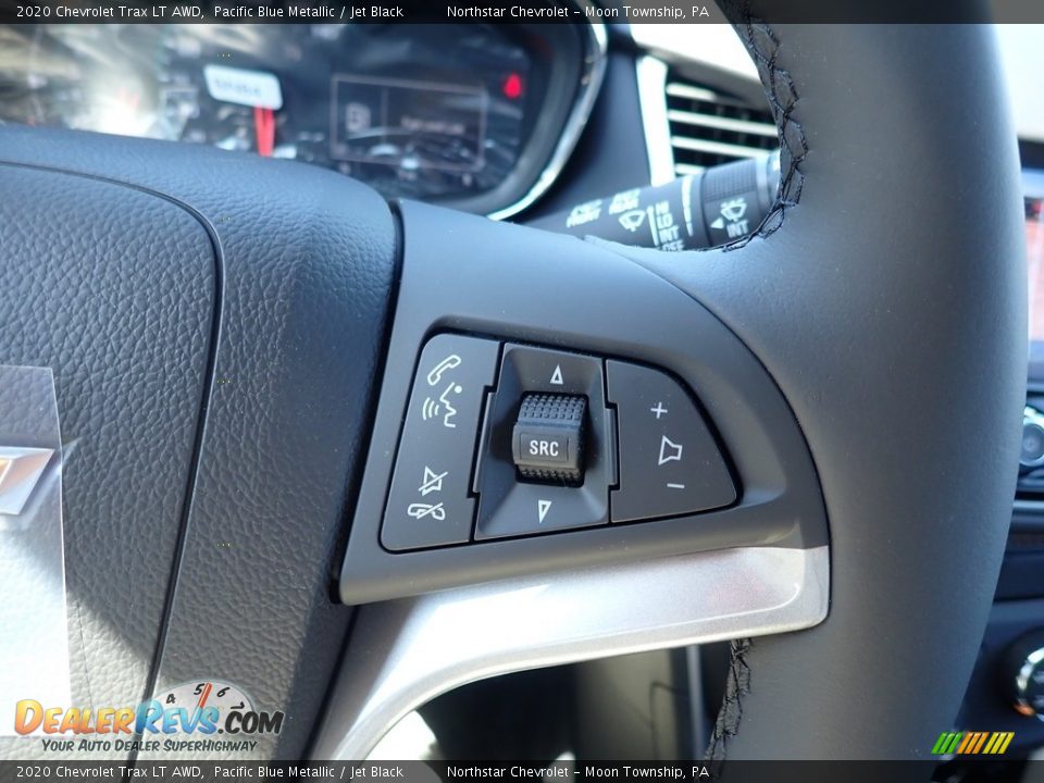 2020 Chevrolet Trax LT AWD Pacific Blue Metallic / Jet Black Photo #18