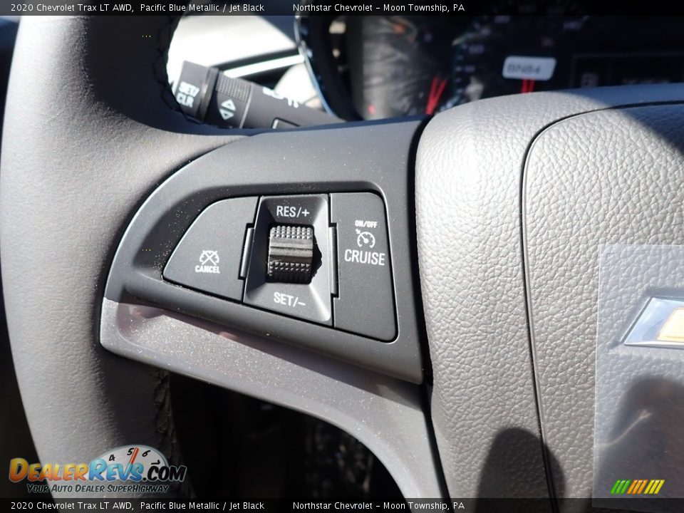 2020 Chevrolet Trax LT AWD Pacific Blue Metallic / Jet Black Photo #19