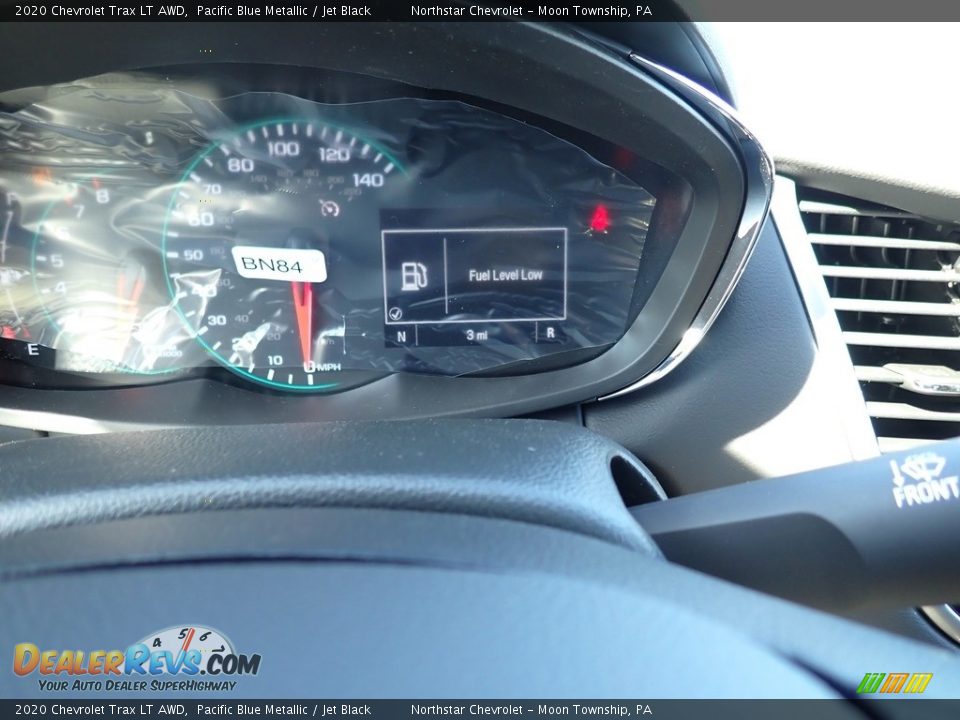 2020 Chevrolet Trax LT AWD Pacific Blue Metallic / Jet Black Photo #20