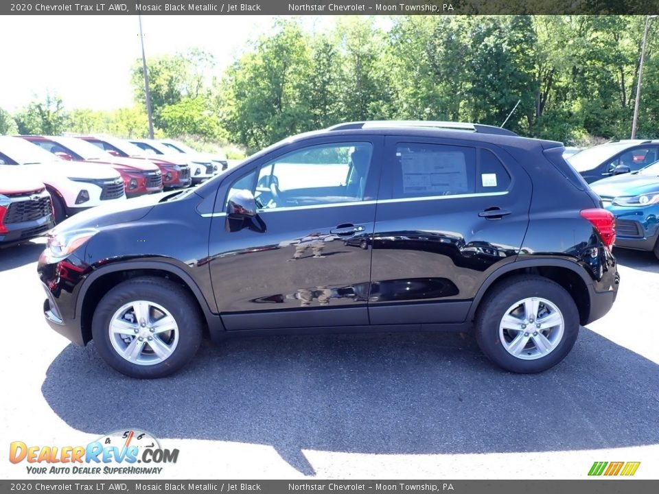 2020 Chevrolet Trax LT AWD Mosaic Black Metallic / Jet Black Photo #2
