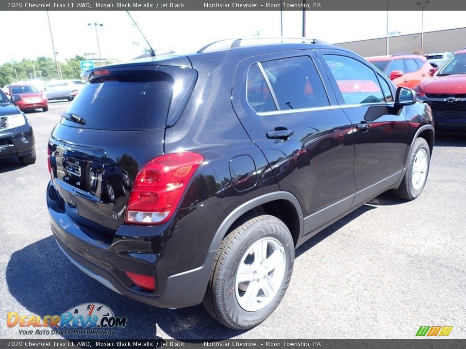 2020 Chevrolet Trax LT AWD Mosaic Black Metallic / Jet Black Photo #5