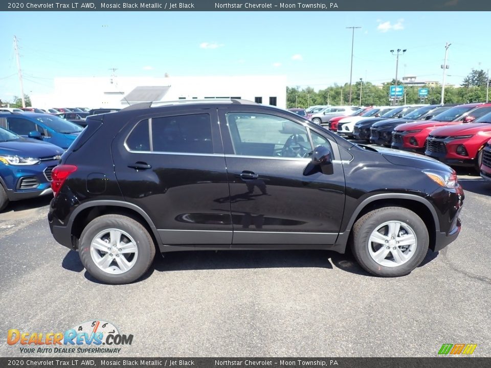 2020 Chevrolet Trax LT AWD Mosaic Black Metallic / Jet Black Photo #6