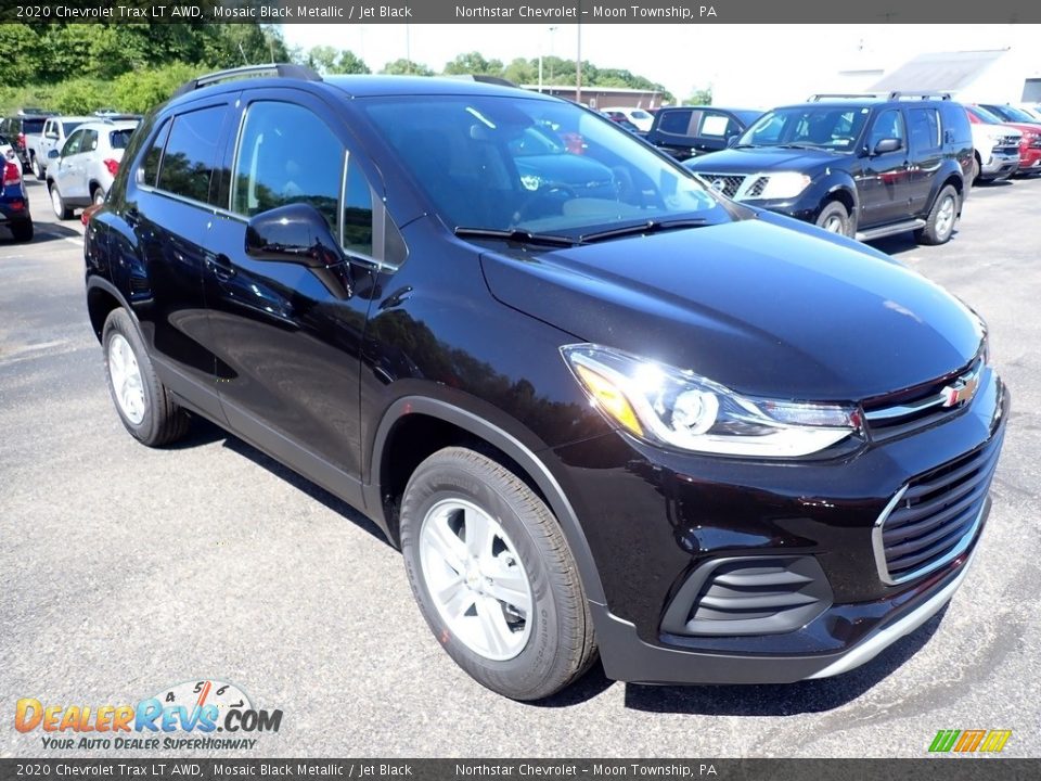 2020 Chevrolet Trax LT AWD Mosaic Black Metallic / Jet Black Photo #7
