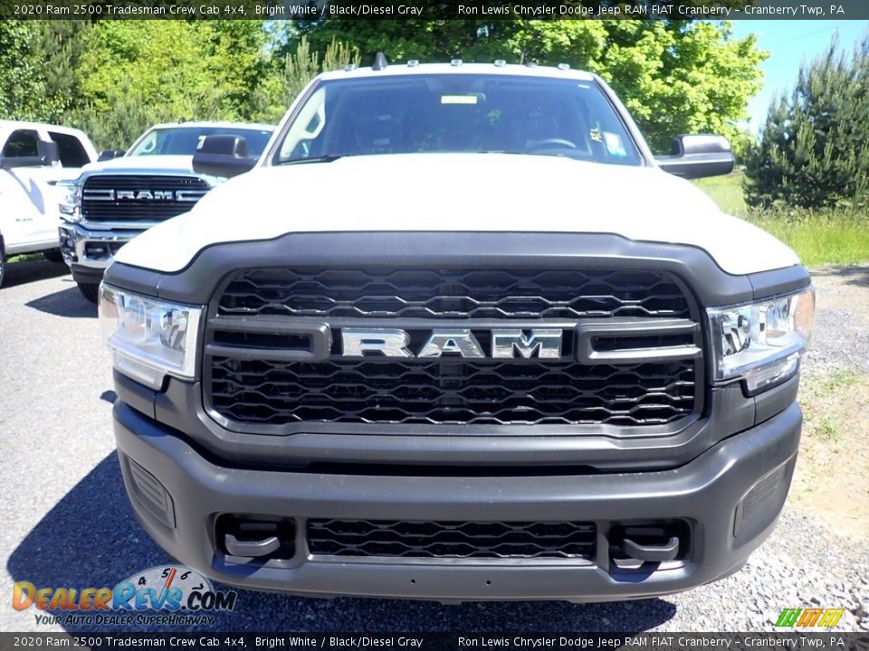 2020 Ram 2500 Tradesman Crew Cab 4x4 Bright White / Black/Diesel Gray Photo #9