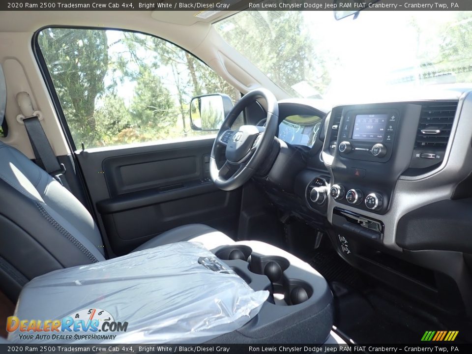 2020 Ram 2500 Tradesman Crew Cab 4x4 Bright White / Black/Diesel Gray Photo #11