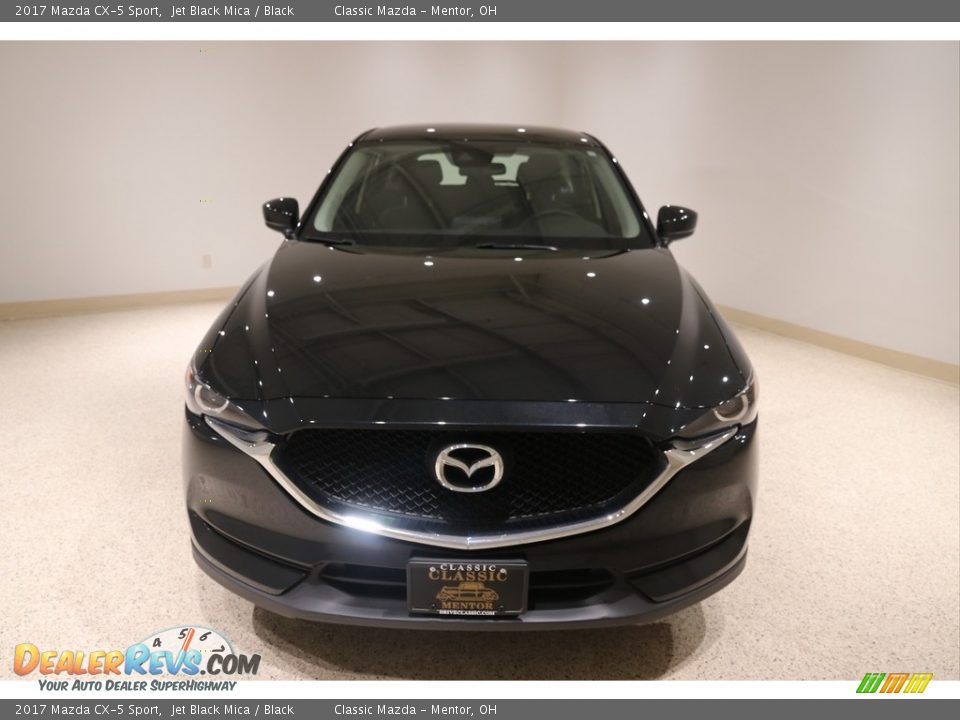 2017 Mazda CX-5 Sport Jet Black Mica / Black Photo #2