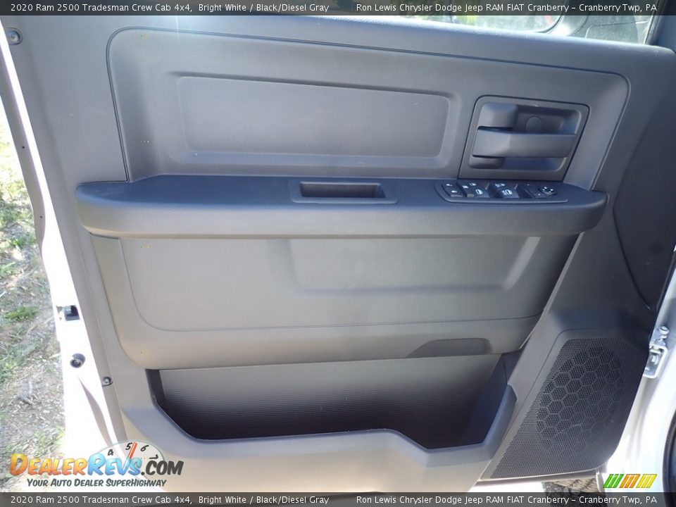 2020 Ram 2500 Tradesman Crew Cab 4x4 Bright White / Black/Diesel Gray Photo #13