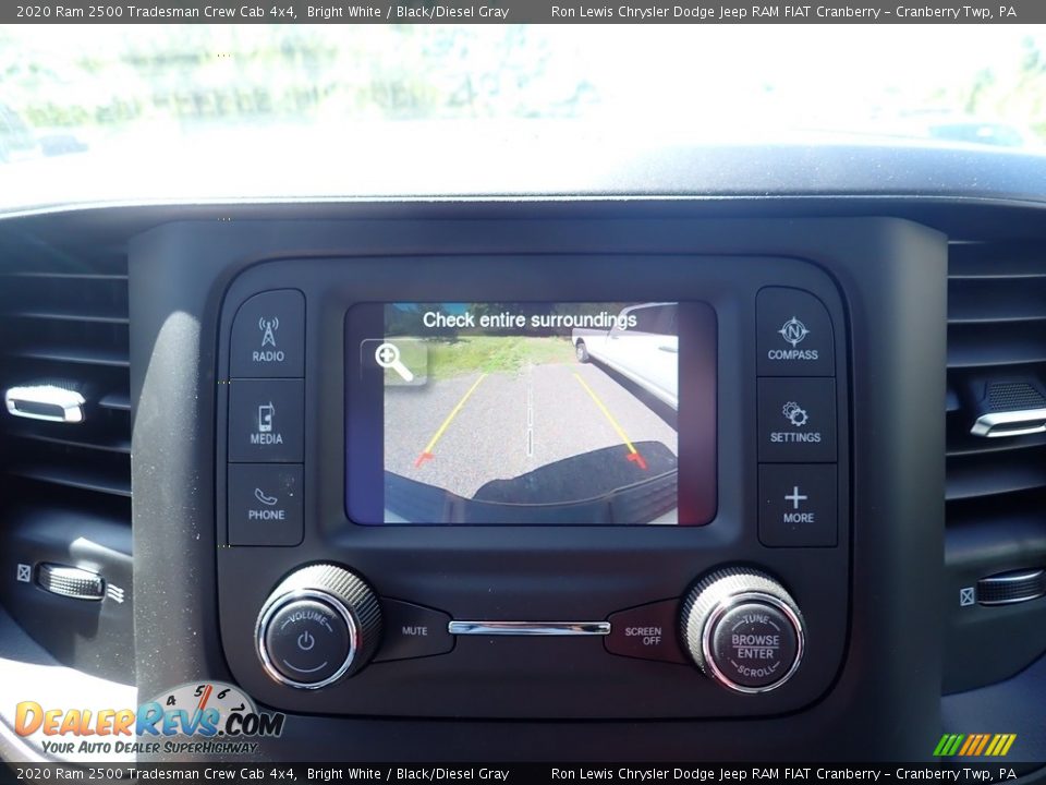 2020 Ram 2500 Tradesman Crew Cab 4x4 Bright White / Black/Diesel Gray Photo #16