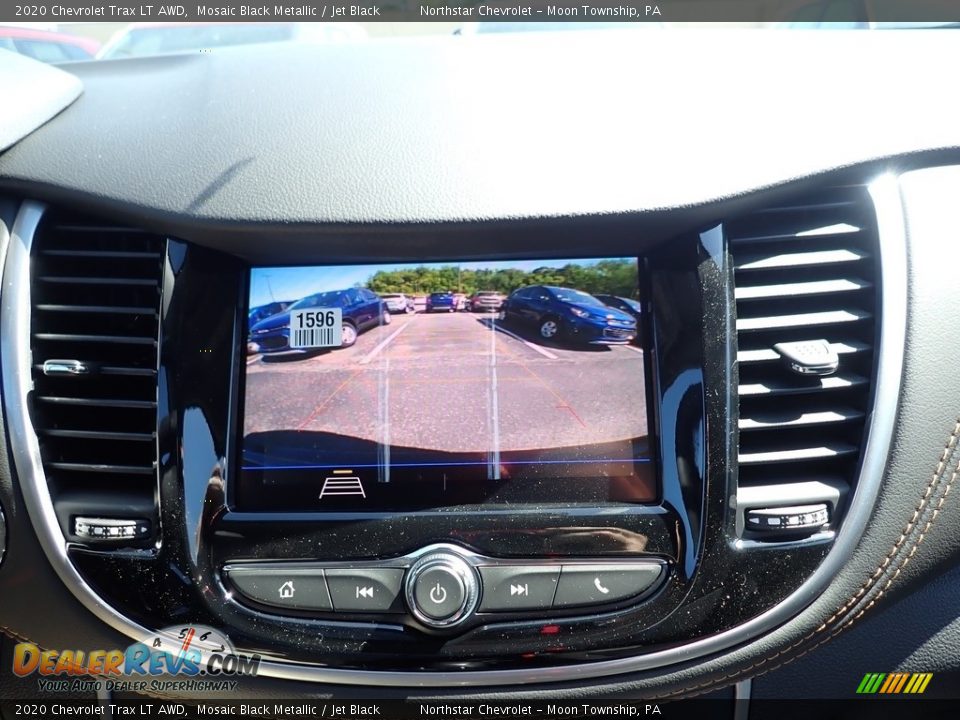 2020 Chevrolet Trax LT AWD Mosaic Black Metallic / Jet Black Photo #16