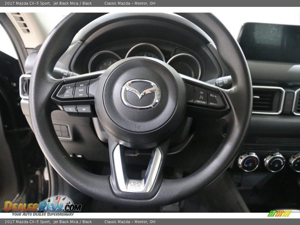 2017 Mazda CX-5 Sport Steering Wheel Photo #8
