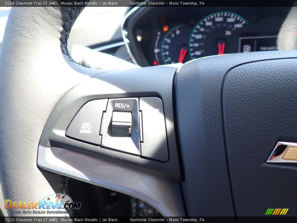 2020 Chevrolet Trax LT AWD Mosaic Black Metallic / Jet Black Photo #18