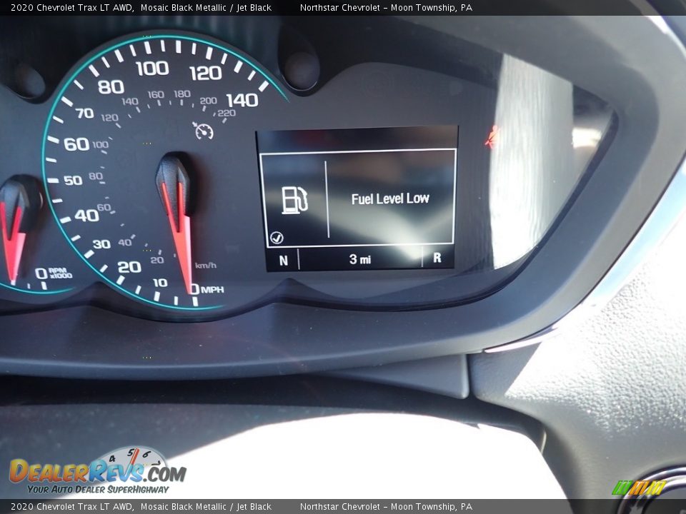 2020 Chevrolet Trax LT AWD Mosaic Black Metallic / Jet Black Photo #19
