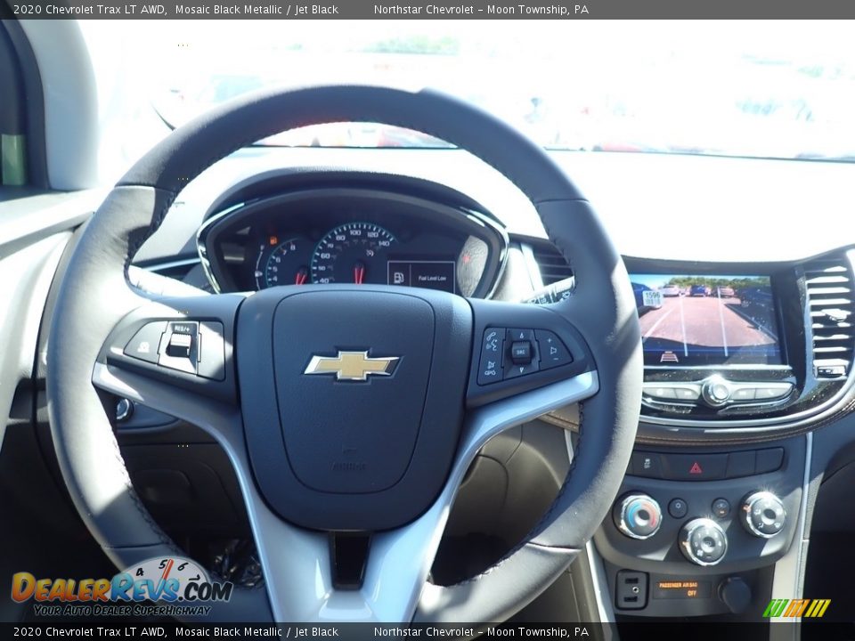 2020 Chevrolet Trax LT AWD Mosaic Black Metallic / Jet Black Photo #20