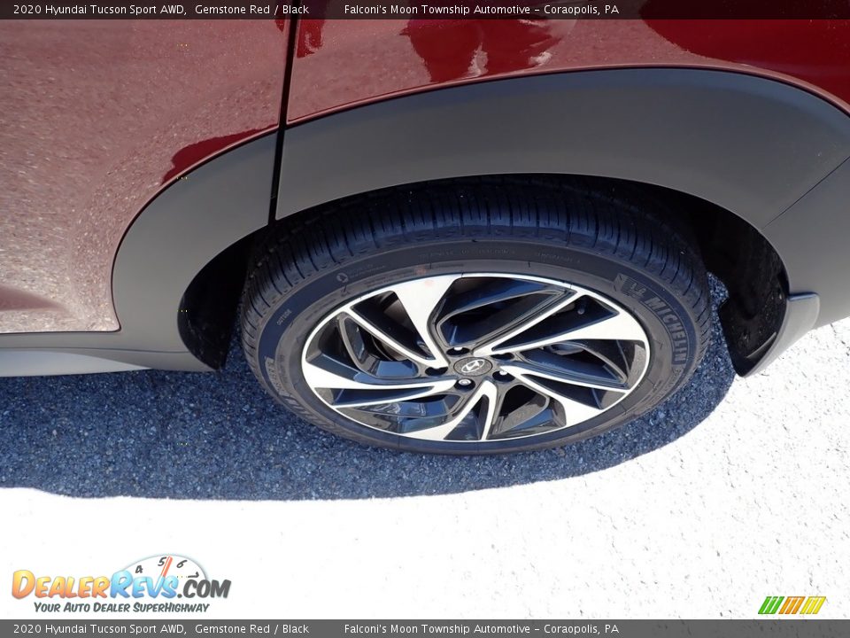 2020 Hyundai Tucson Sport AWD Gemstone Red / Black Photo #7