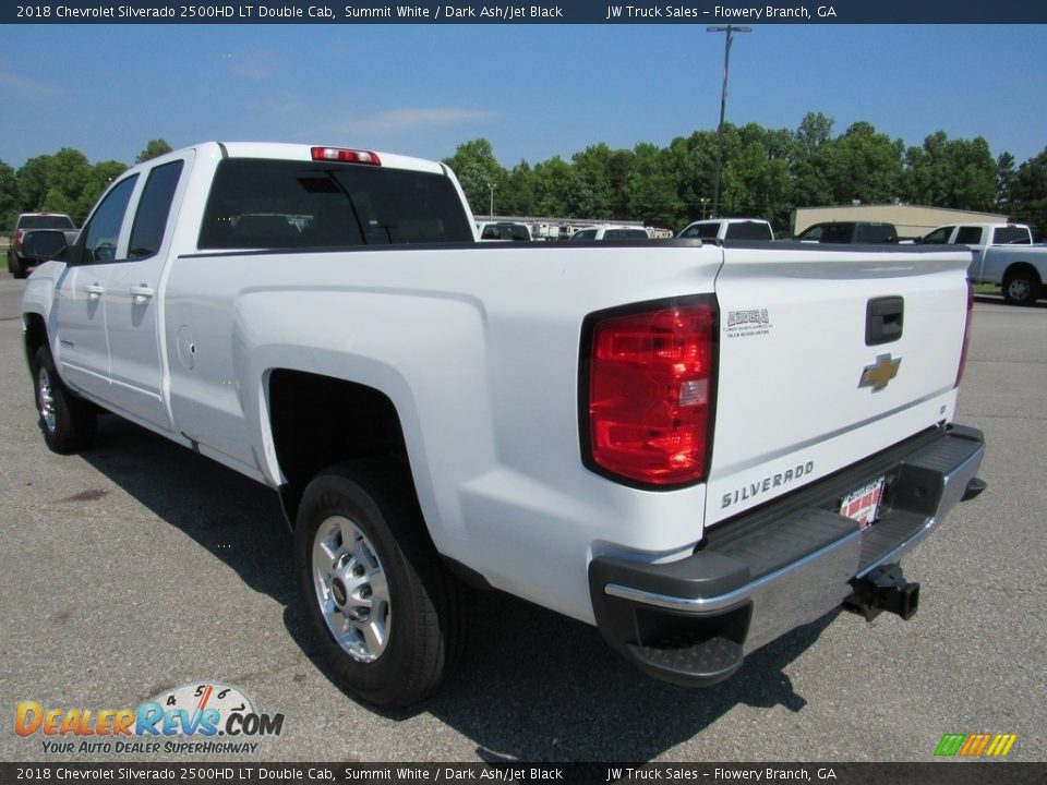 2018 Chevrolet Silverado 2500HD LT Double Cab Summit White / Dark Ash/Jet Black Photo #1