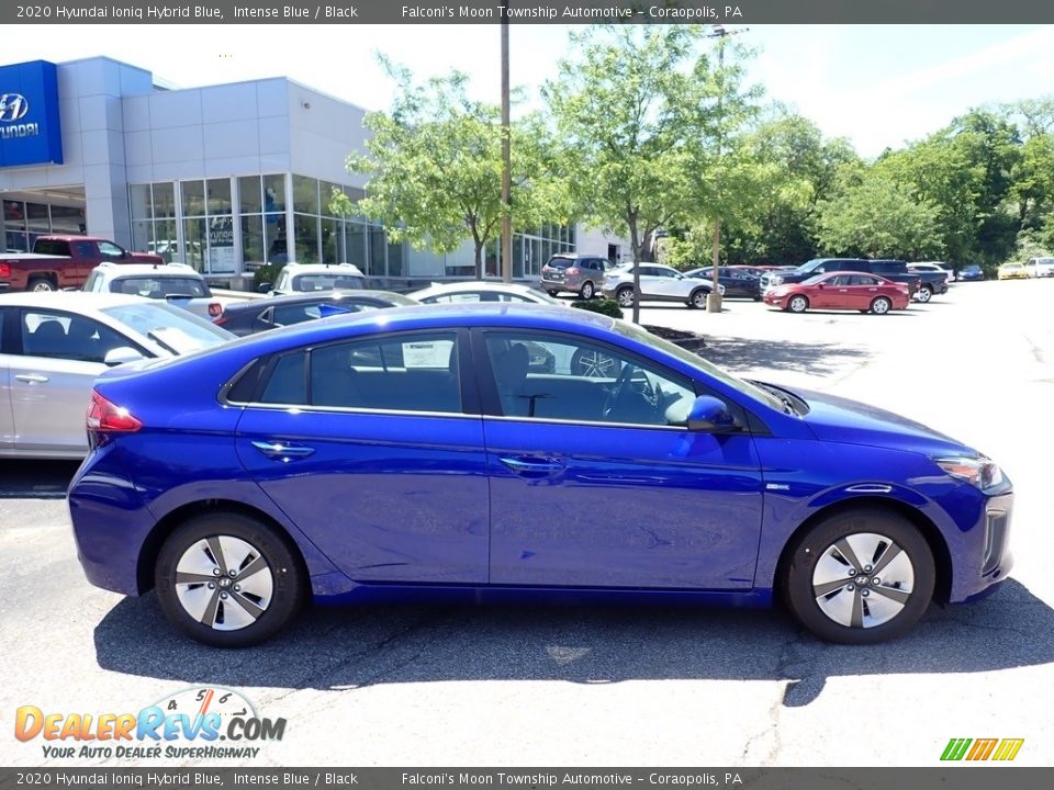 2020 Hyundai Ioniq Hybrid Blue Intense Blue / Black Photo #1