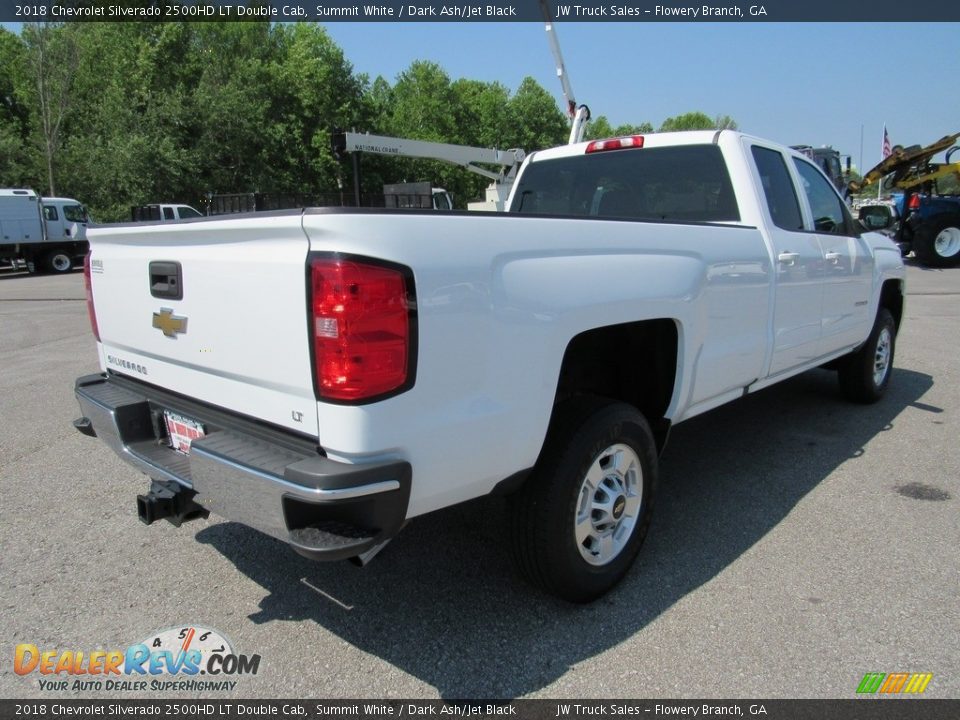 2018 Chevrolet Silverado 2500HD LT Double Cab Summit White / Dark Ash/Jet Black Photo #3