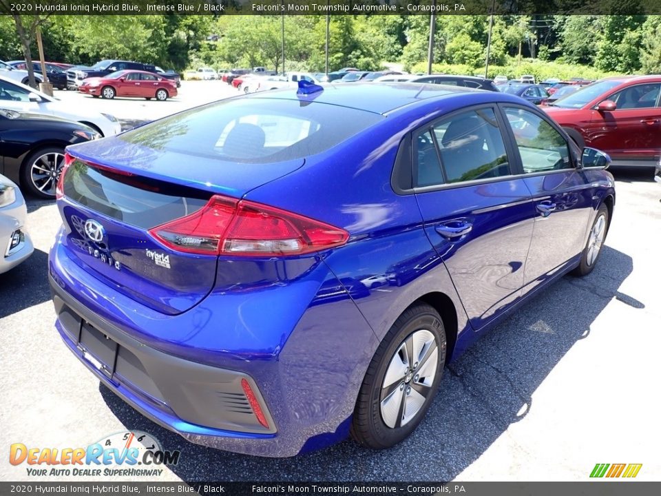 2020 Hyundai Ioniq Hybrid Blue Intense Blue / Black Photo #2