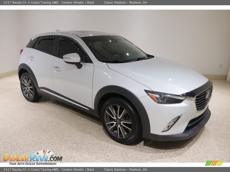 Front 3/4 View of 2017 Mazda CX-3 Grand Touring AWD Photo #1