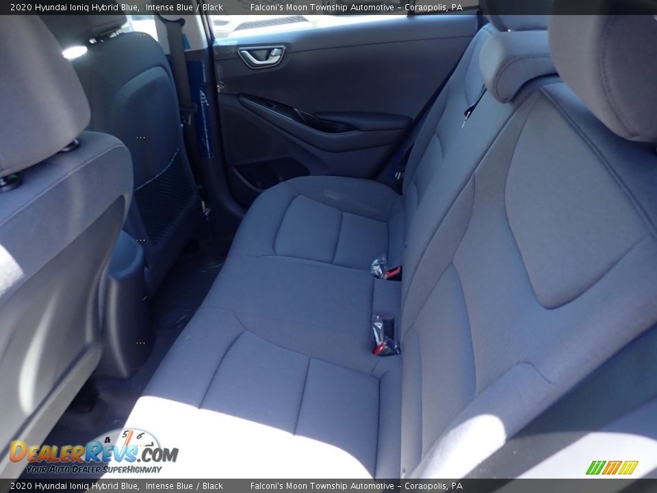 2020 Hyundai Ioniq Hybrid Blue Intense Blue / Black Photo #9