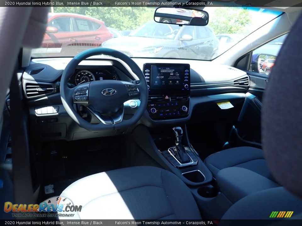 2020 Hyundai Ioniq Hybrid Blue Intense Blue / Black Photo #10