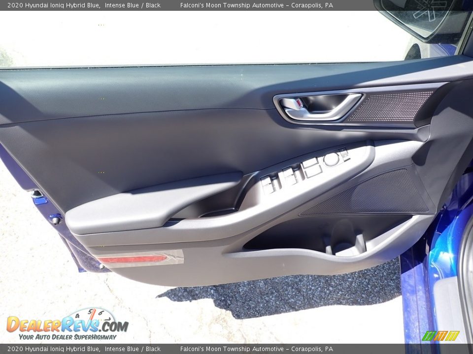 2020 Hyundai Ioniq Hybrid Blue Intense Blue / Black Photo #11