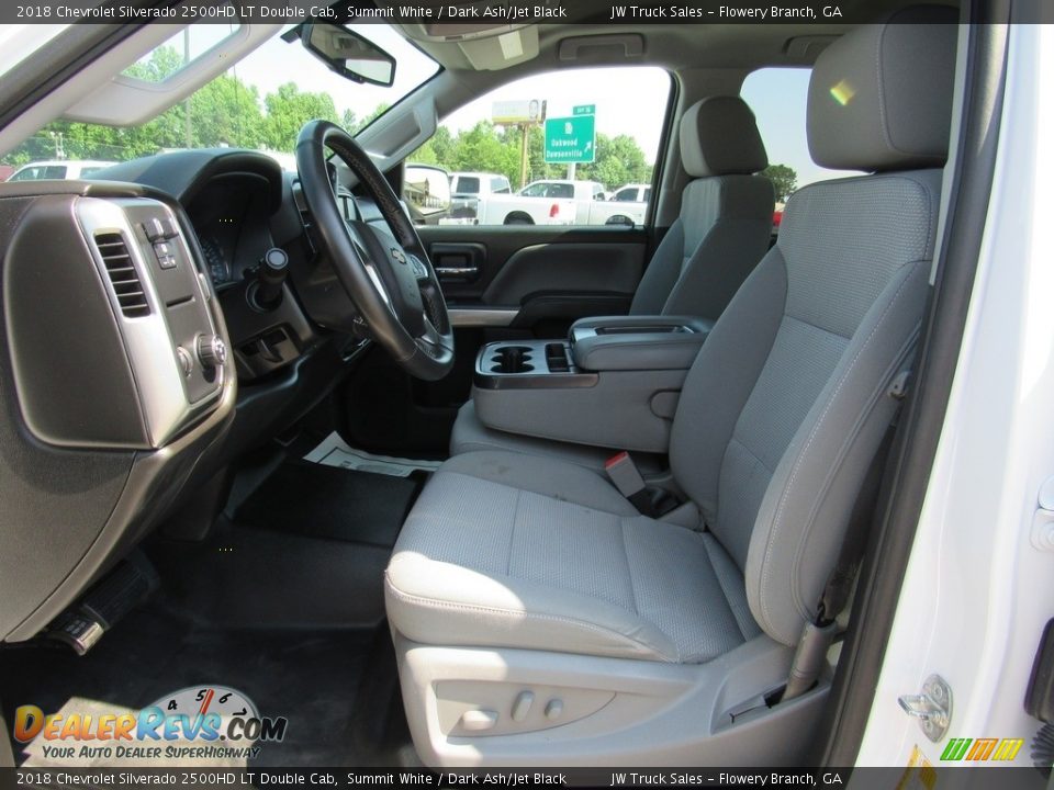 2018 Chevrolet Silverado 2500HD LT Double Cab Summit White / Dark Ash/Jet Black Photo #12