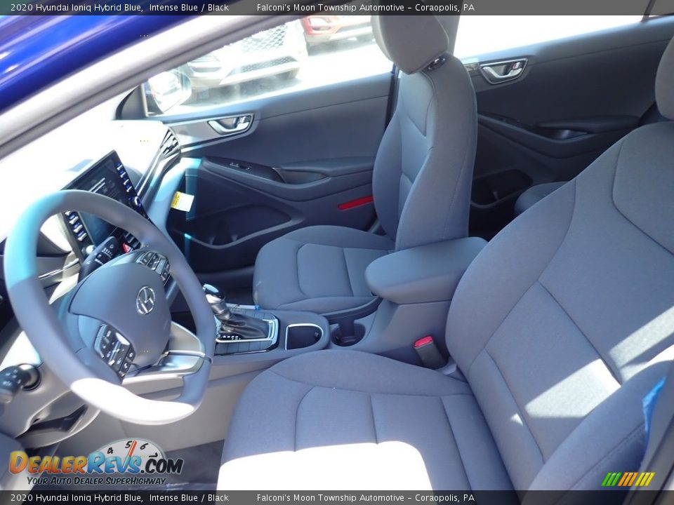 2020 Hyundai Ioniq Hybrid Blue Intense Blue / Black Photo #12