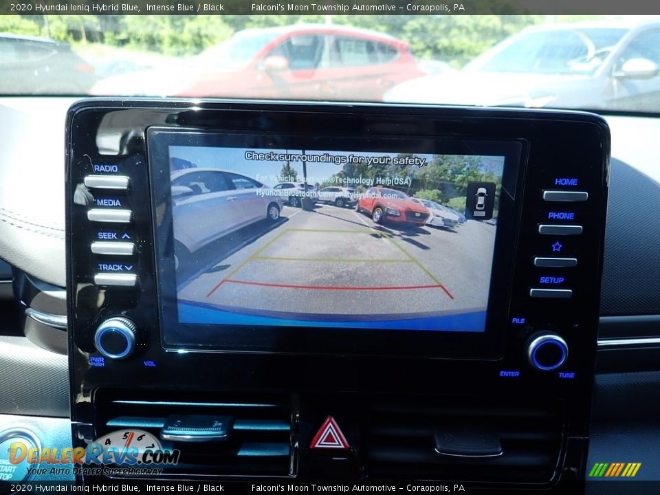 2020 Hyundai Ioniq Hybrid Blue Intense Blue / Black Photo #15