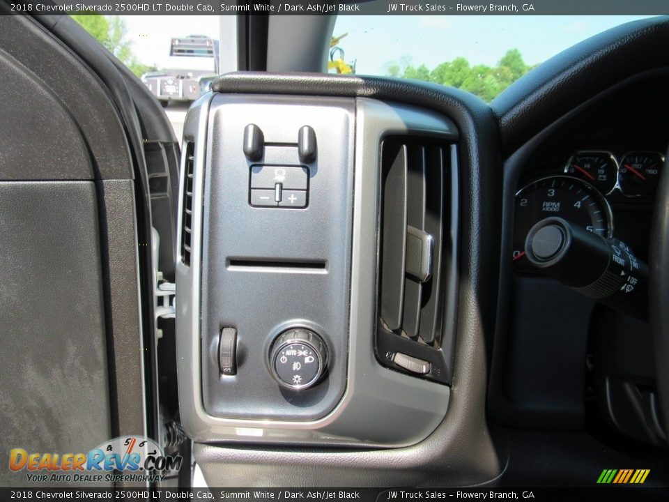 2018 Chevrolet Silverado 2500HD LT Double Cab Summit White / Dark Ash/Jet Black Photo #17