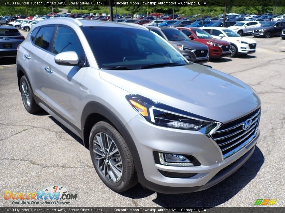 2020 Hyundai Tucson Limited AWD Stellar Silver / Black Photo #3