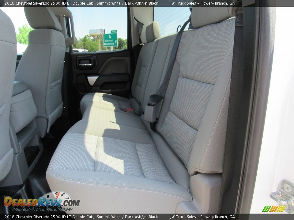 2018 Chevrolet Silverado 2500HD LT Double Cab Summit White / Dark Ash/Jet Black Photo #23